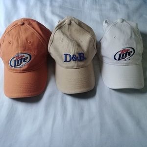 Three adjustable caps